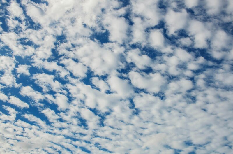 Clouds with patterns background