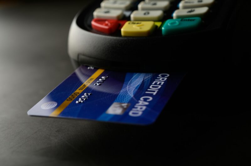 Credit card payment, buy and sell products & service,selective focus