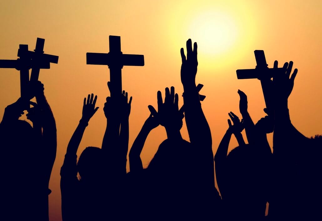 Cross Religion Catholic Christian Community Concept