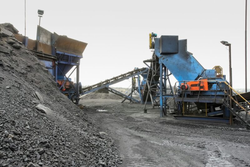 Equipment of Manganese mining for processing and sorting