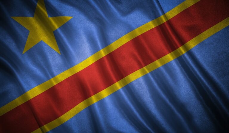 Flag of the Democratic Republic of the Congo