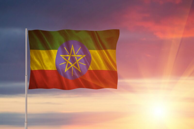 Flag of the Ethiopia