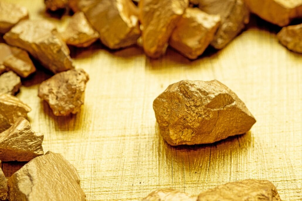 lump of gold ore