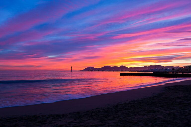 Magic Sunset in Cannes