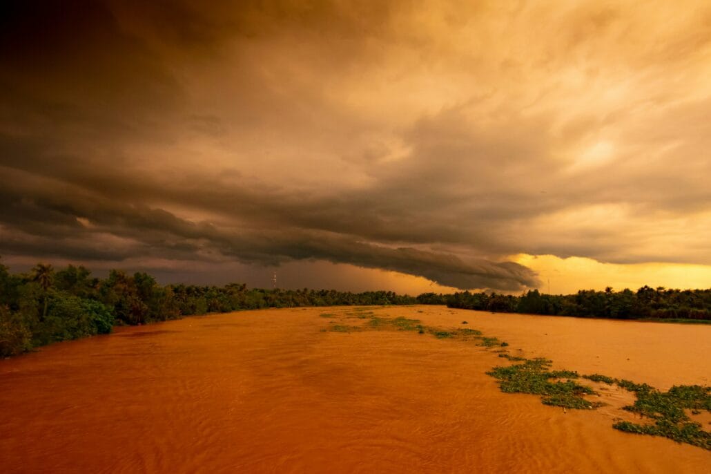 Mekong River Sunset