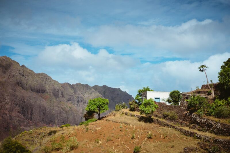 Mountainous area of Corda, Santo Antao Island, Cape Verde