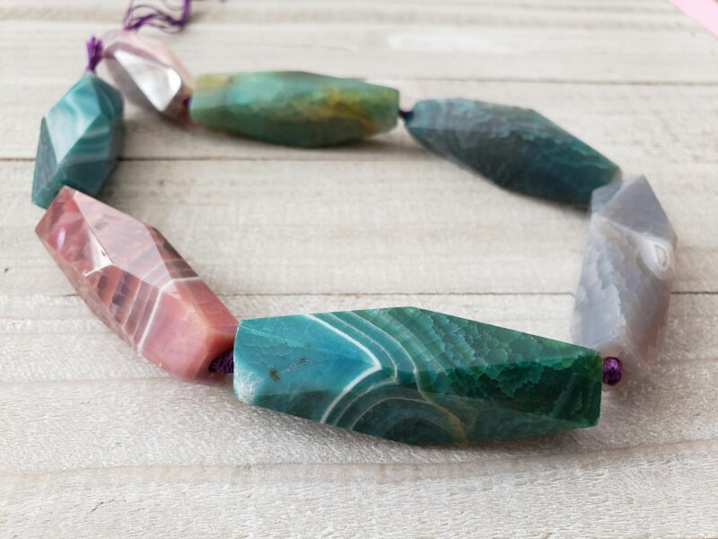 Natural stones necklace