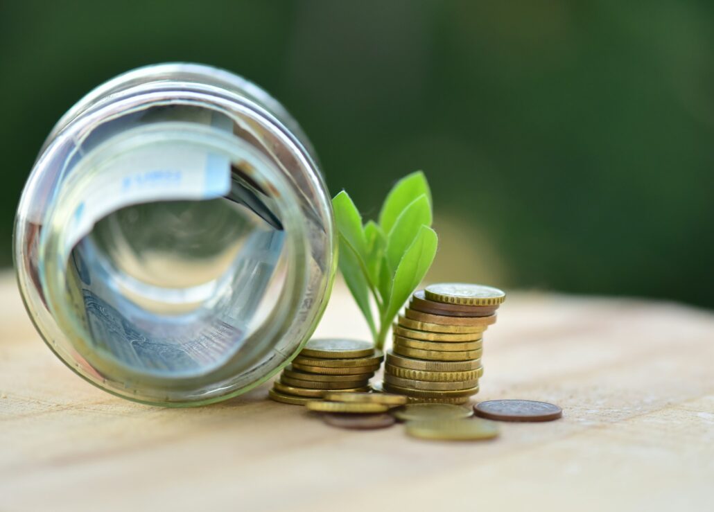 Saving money. Economy - finance.