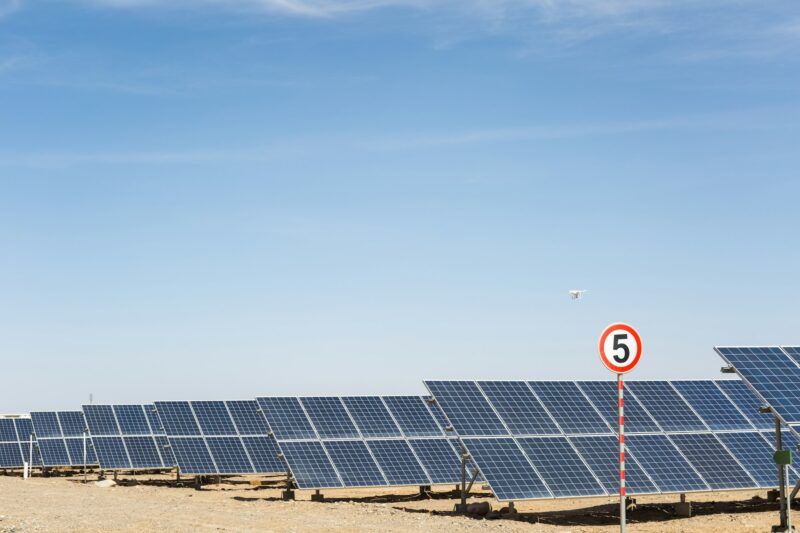 solar energy on gobi desert