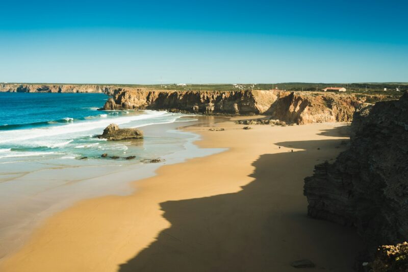 tranquil and serene ambiance of the Algarve's coastline