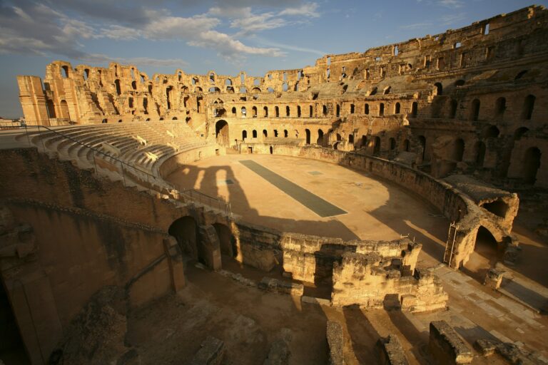Tunisia, Colosseum in El Djem