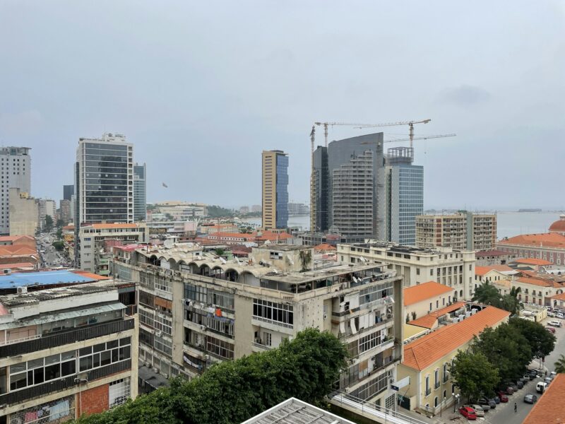 View from the top on Luanda city center