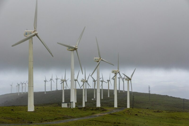 Windmills in a cloudy day, wind turbine, natural resource, eco friendly, renewable, sustainability