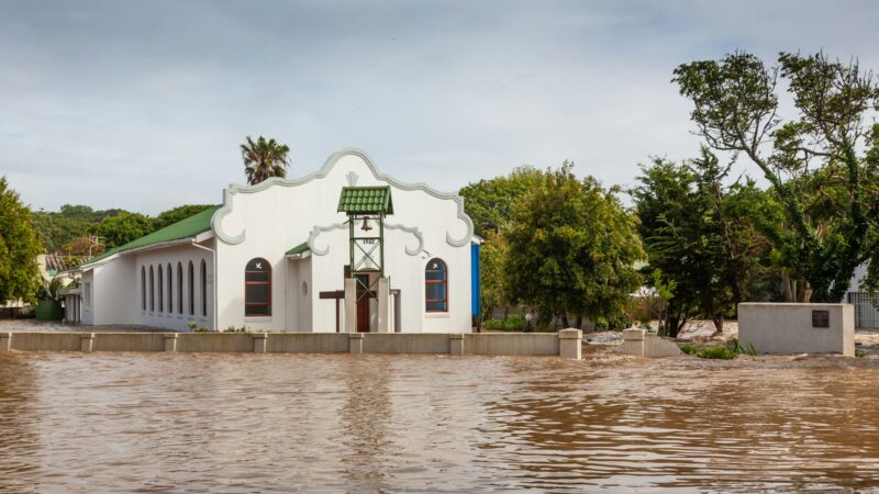 A Flooded Church in South Africa