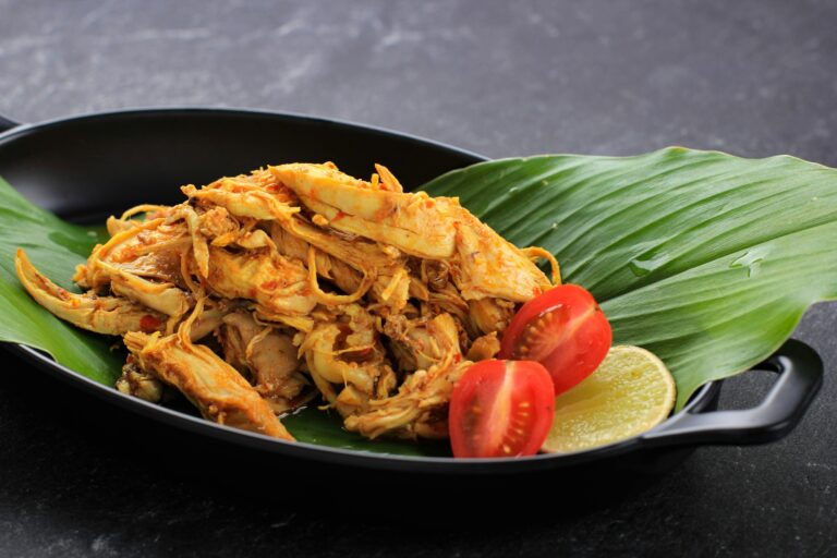 Ayam Sisit or Ayam Suwir is a Balinese Cuisine