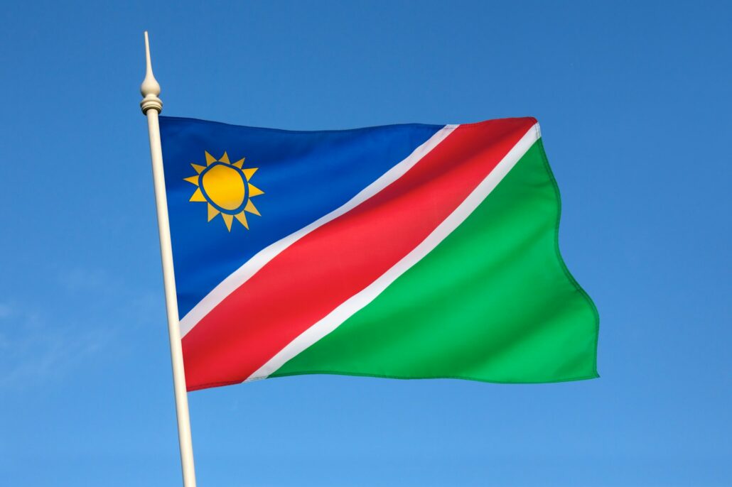 Flag of Namibia