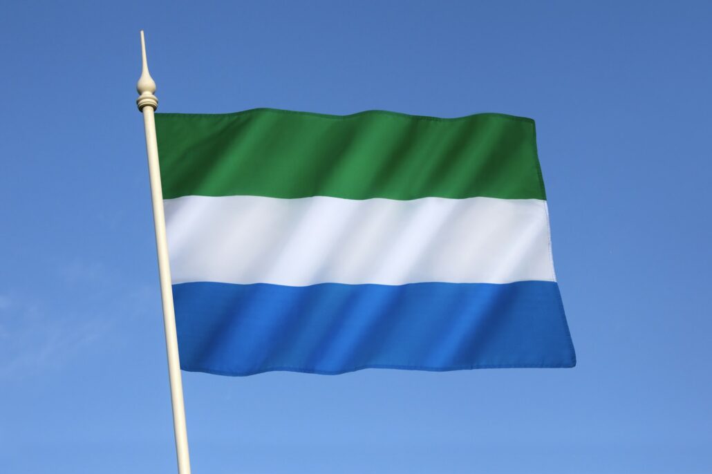Flag of Sierra Leone