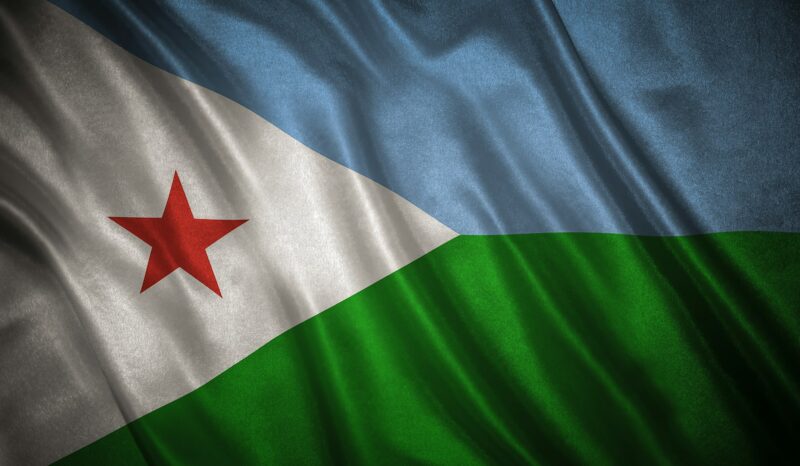 Flag of the Djibouti