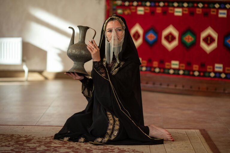 Girl in national costume