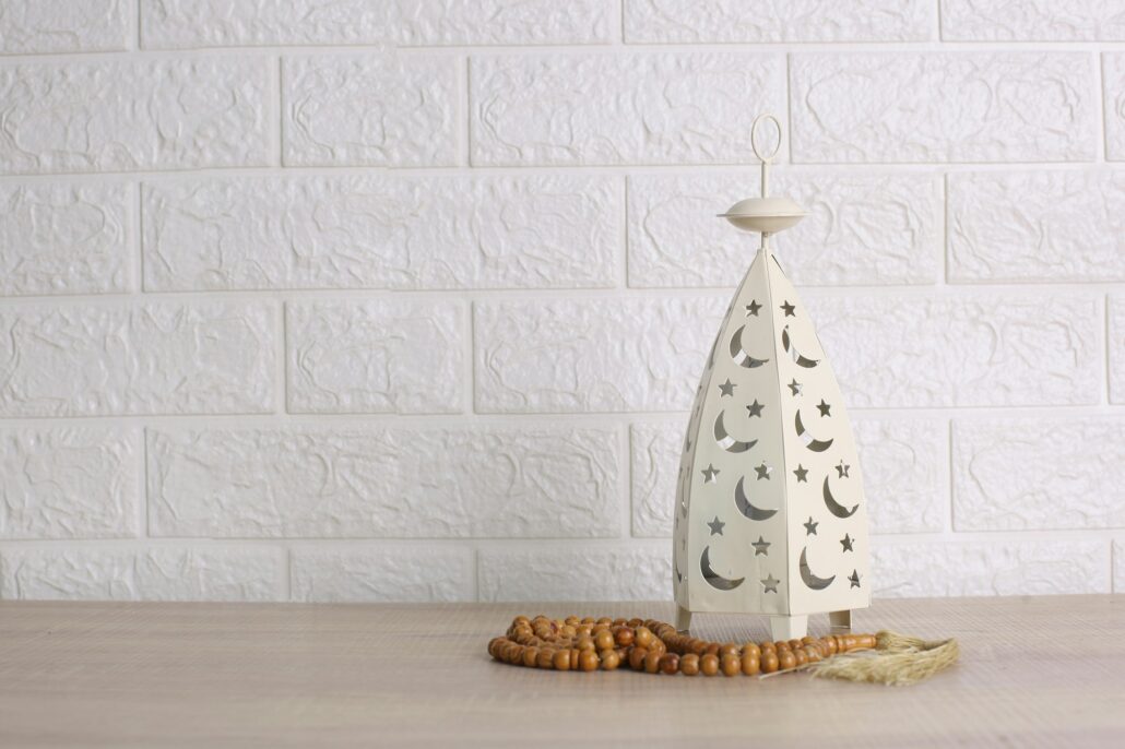 Islamic white background