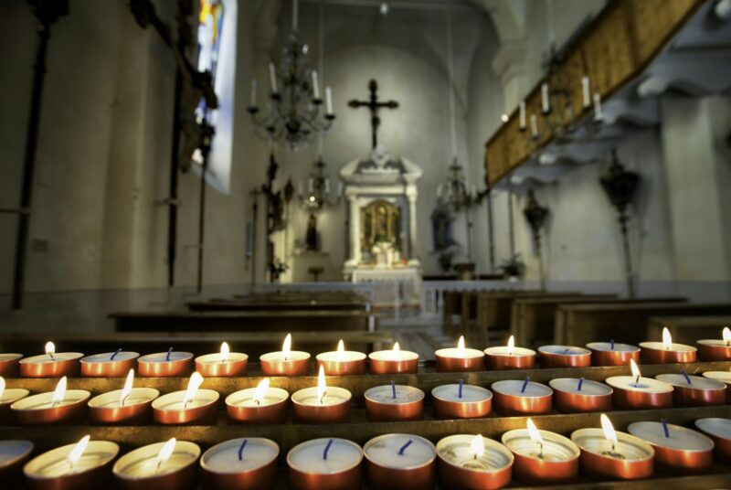 Italian Church candles