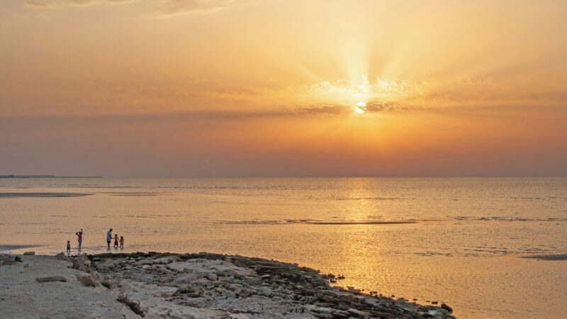 Jebel Ali Beach Sunset