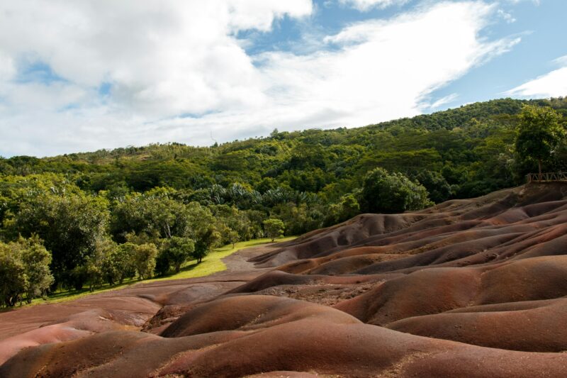 land of a thousand colors in Mauritius