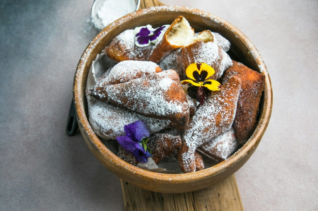 Mandazi is a slightly sweet East African Street Food