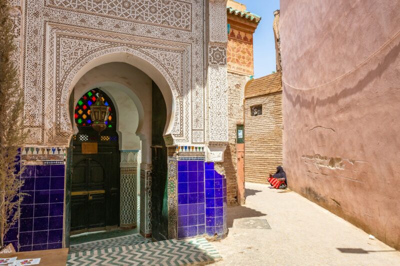 Mosque in Marrakesh Morocco