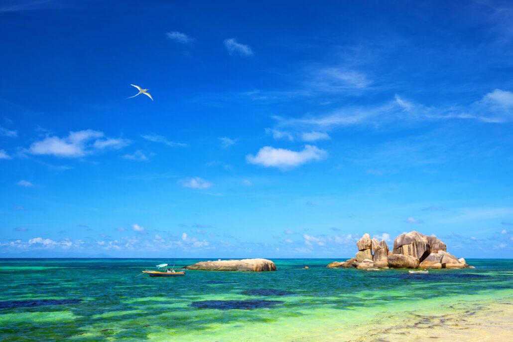 Praslin coastline