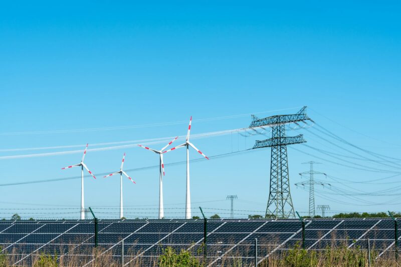 Renewable energy and transmission lines